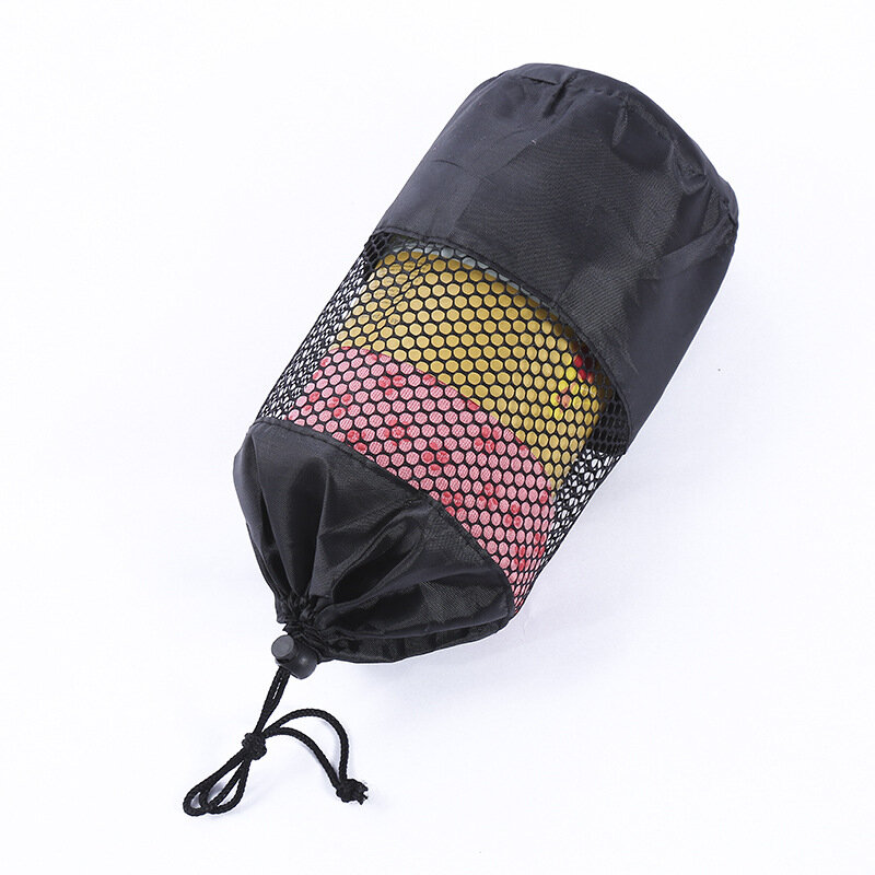 Outdoor portátil Yoga Pilates Mat Bag malha ajustável poliéster cinta ajustável comprimido bolsa