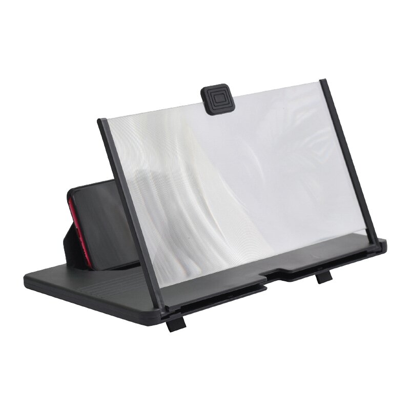 12-дюймовый экран увеличительное стекло для мобильного телефона 3D HD видео усилитель стенд держатель кронштейн горячий пластик черный белый красный