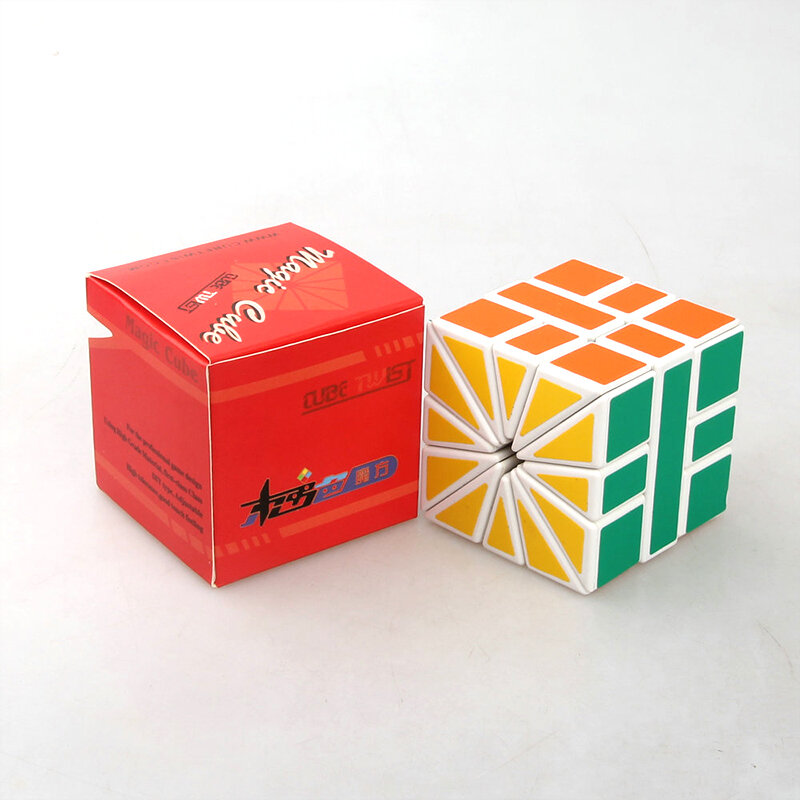 Cubo mágico magnético de 3x3, cubo cuadrado sin pegatinas, rompecabezas, juguetes educativos, regalos magnéticos para niños, SQ2, SQ-2