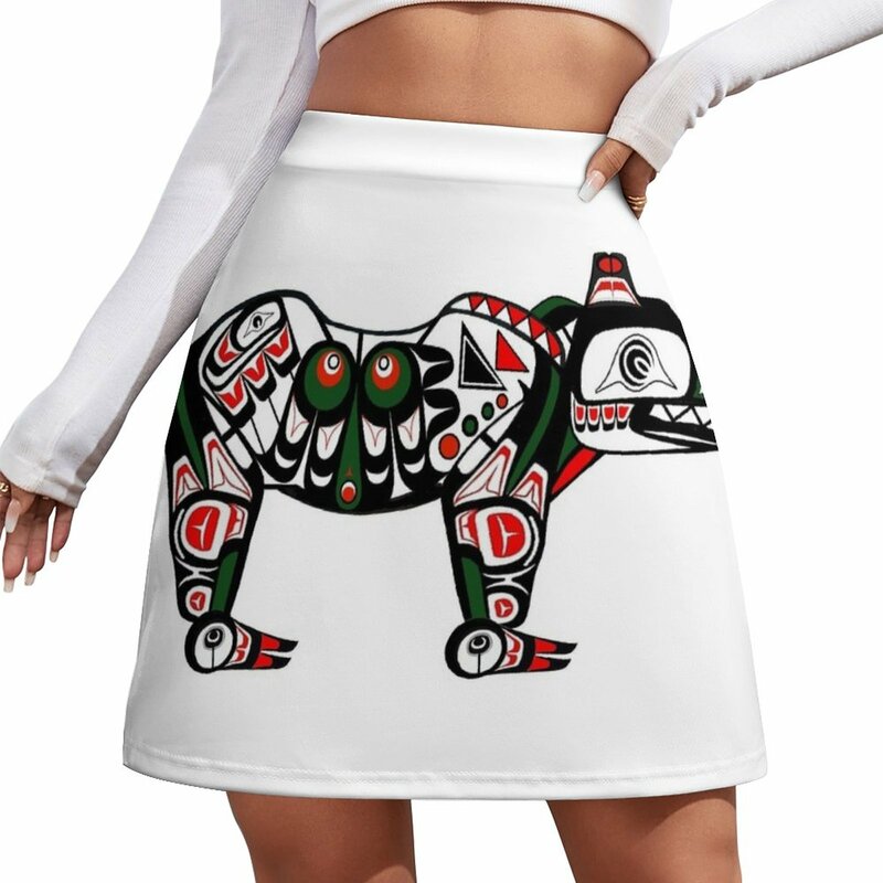 COASTAL Chain URNEY Mini jupe pour femme, jupes courtes, fée grunge, Kawaii