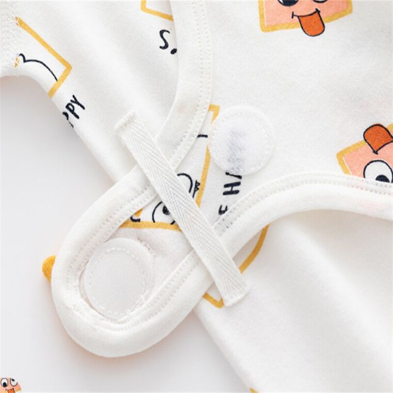 Lawadka Spring Autumn Baby Girls Boys Romper Print Cartoon Cotton Baby Clothes New Born Fashion Infant Jumpsuit Costume 0-6M New