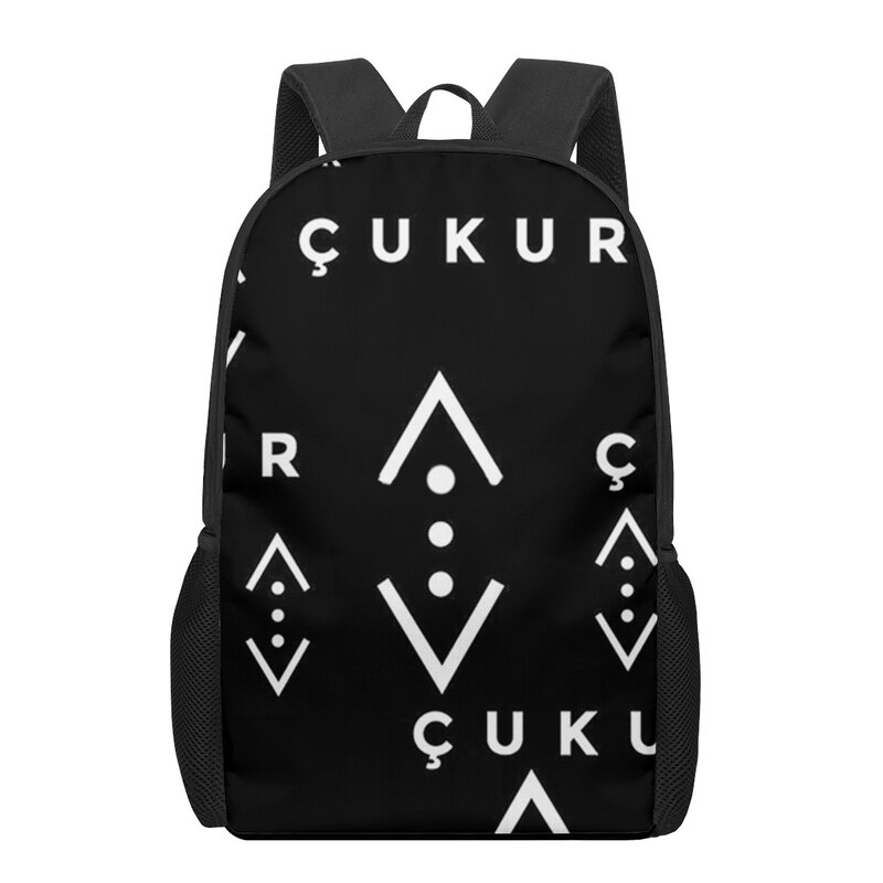 HOT Cukur Show TV 3D Printing Children's Backpacks Students Children Boys Girls School Bags Shoulder Large Capacity Backpack