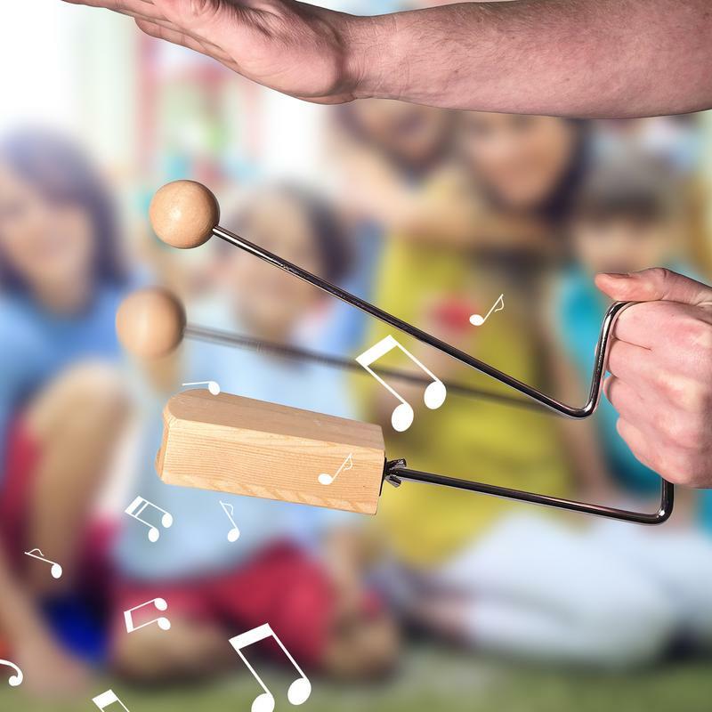 Вибрационный инструмент, деревянный музыкальный инструмент, перкуссионный инструмент, Громкая Вибрация для музыкантов, демонстрация детской сцены