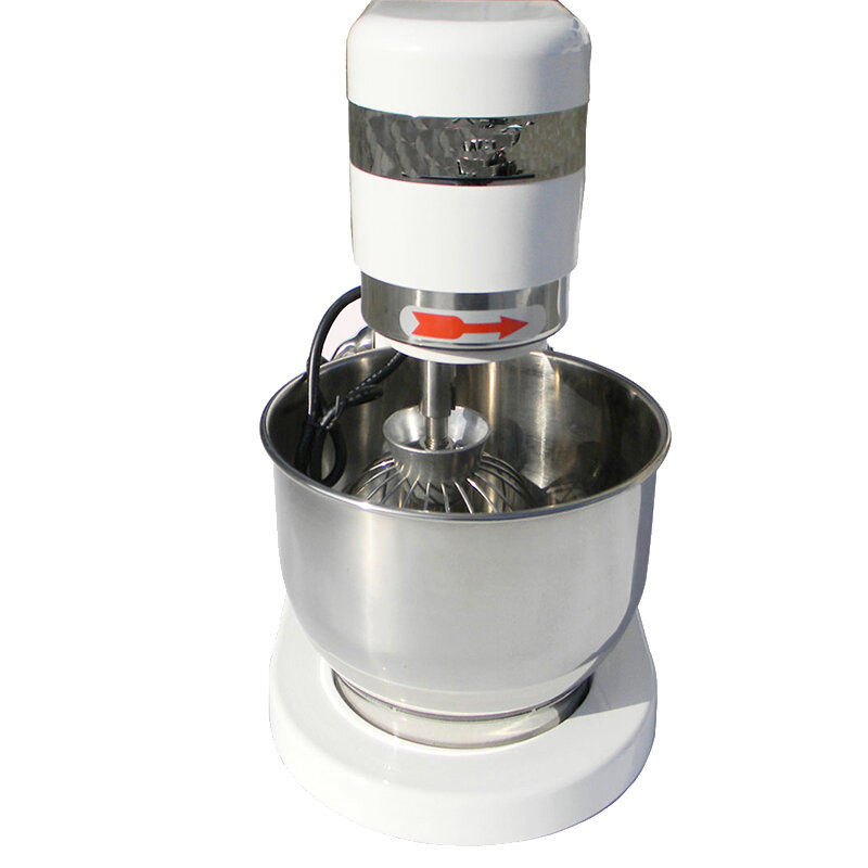 Misturador poderoso resistente com tigela de aço inoxidável, 3in 1 Stand Mixer com ganchos de massa, Misturador elétrico para alimentos de mão