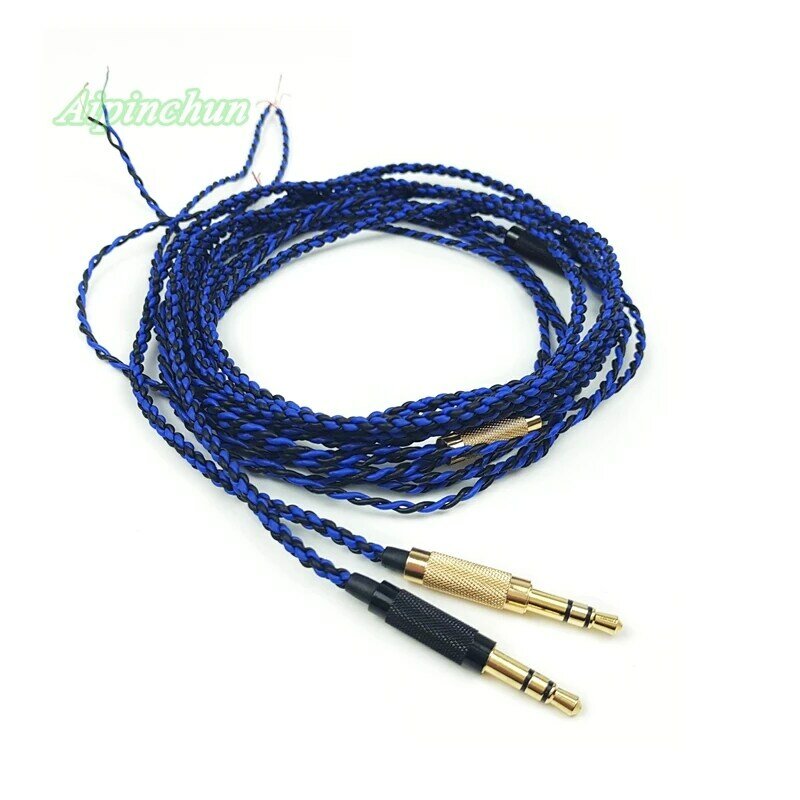 Aipinchun-repuesto de Cable para auriculares, reparación de auriculares, TPE suave, HIFI, OCC, DIY