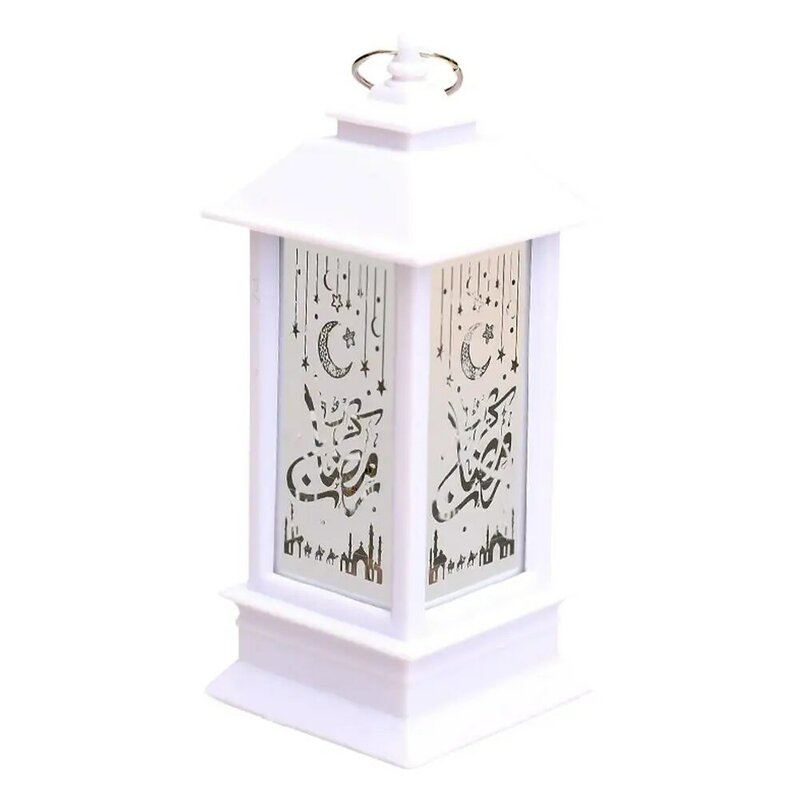 Linterna de Ramadán musulmana islámica, luz nocturna, Festival Eid Mubarak, adornos LED de Ramadán, decoraciones para el hogar, fiesta T2X0