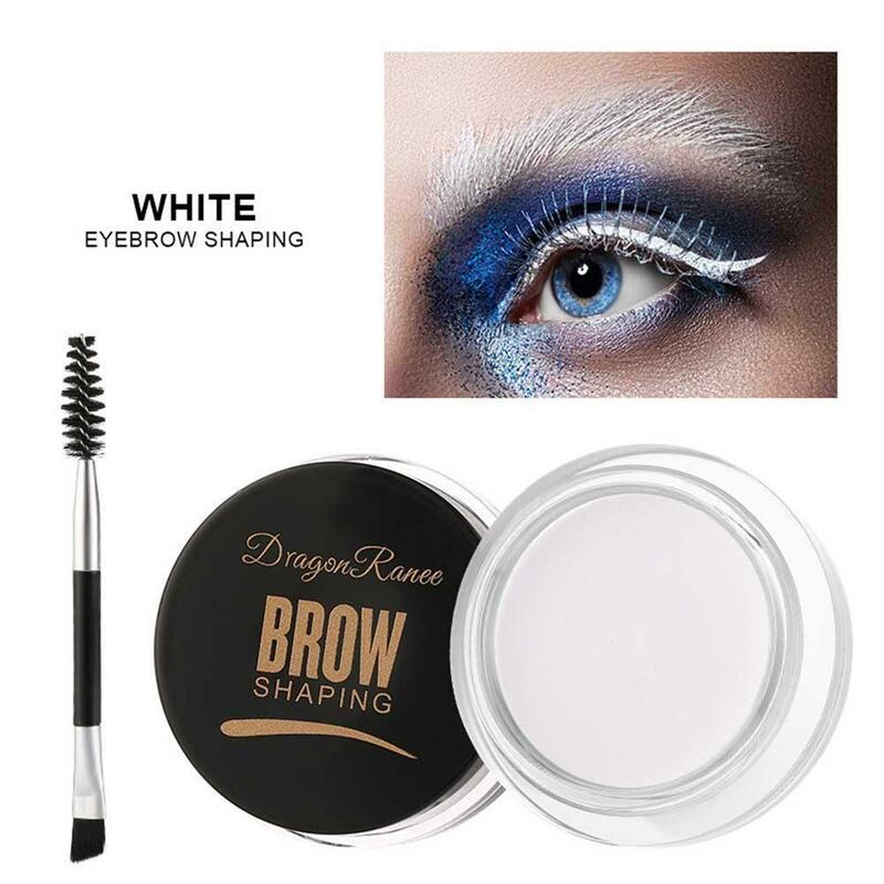 6colors Eyebrow Cream Waterproof Long Lasting Wild Eyebrow Styling Soap With Brush Colorless Transparen Eyebrow Cream Enhancers