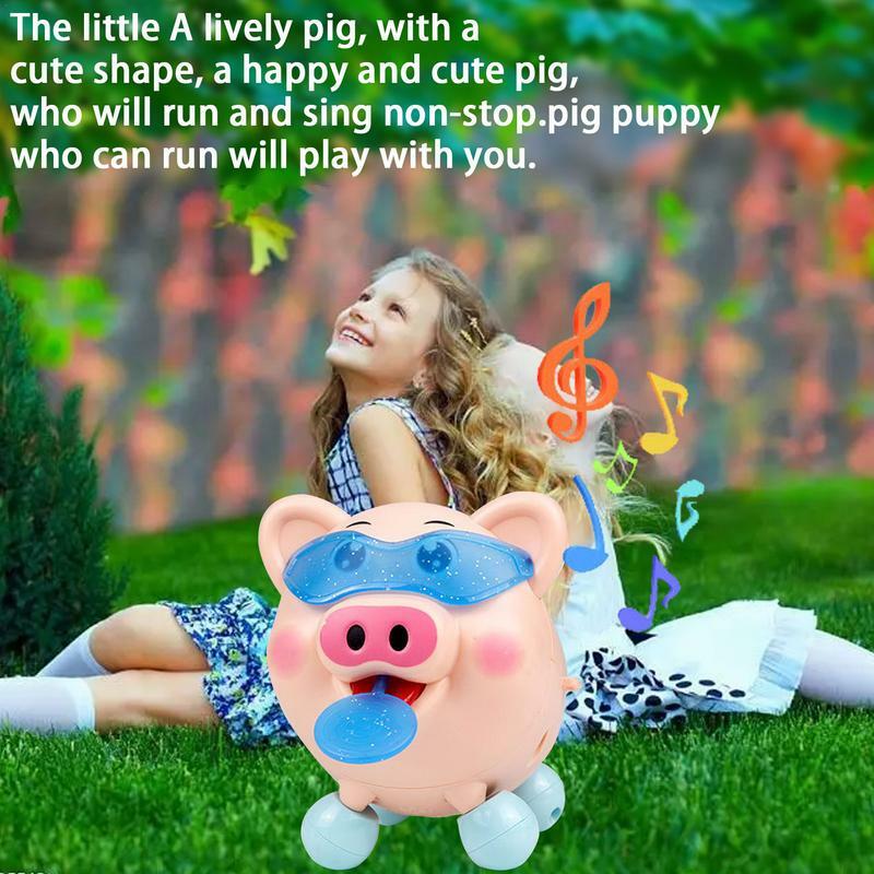 춤추는 동물 장난감, 헤비 듀티 음악 춤추는 돼지 장난감, 매력적인 전기 춤추는 음악 장난감, 다기능 학습