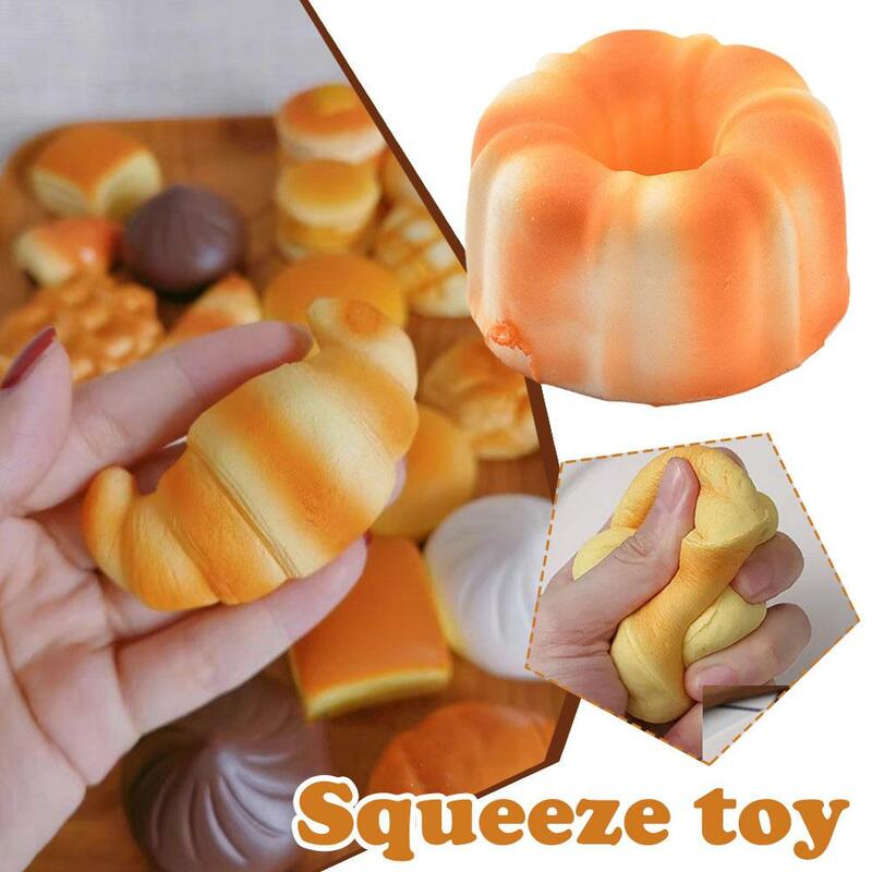인공 빵 시뮬레이션 음식 모형, 가짜 도넛 디스플레이 소품 장식, 상점 창 짜기 장난감 테이블, 재미있는 장난감 사진, T9A7