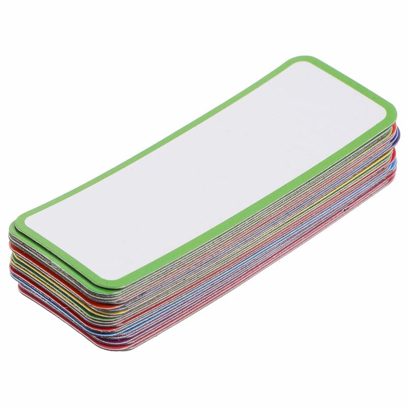 27 Pcs Refrigerator Whiteboard Dry Erase Magnetic Labels Magnets Writable Marker Pen Strips Chore Friction Erasable Markers