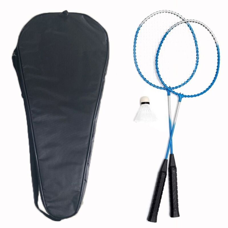 Bolsa de raquetas de bádminton de gran capacidad Oxford portátil, cubierta protectora de un hombro, bolsa de raqueta