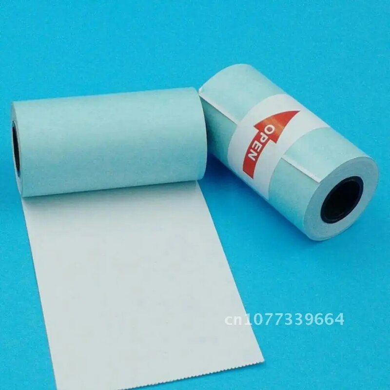 ورق ملصقات الطباعة الحرارية ، 3 لفات لطابعة صور الجيب الصغيرة Paperang P1 و P2 أوراق استلام الفواتير