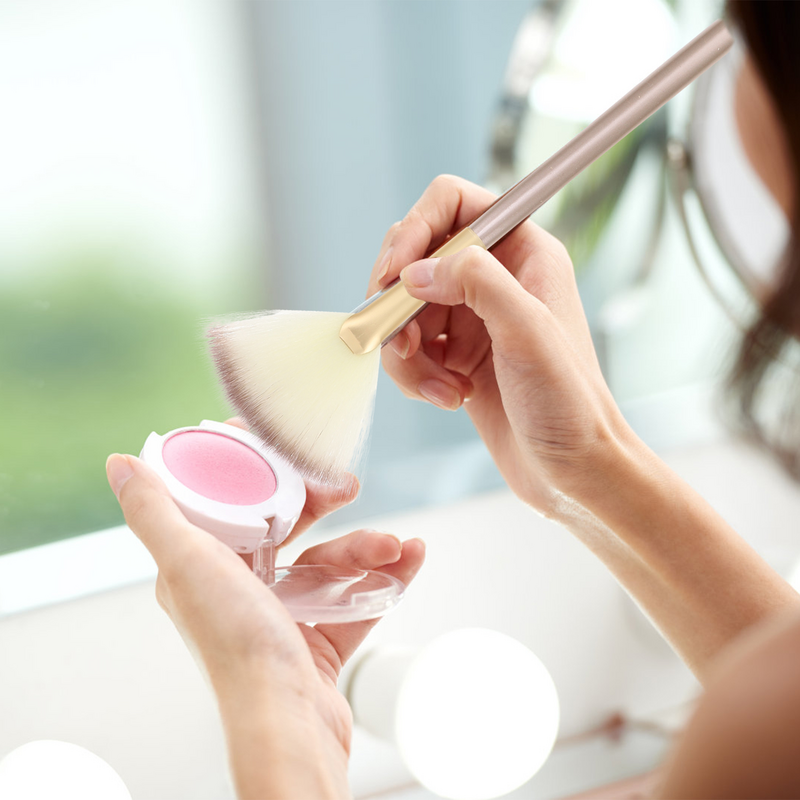 Facial Fan Brushes Makeup Brush Mask Brush Cosmetic Applicator Tools Loose Facials Peel Masques Diy Mascara Cream Soft Bulk
