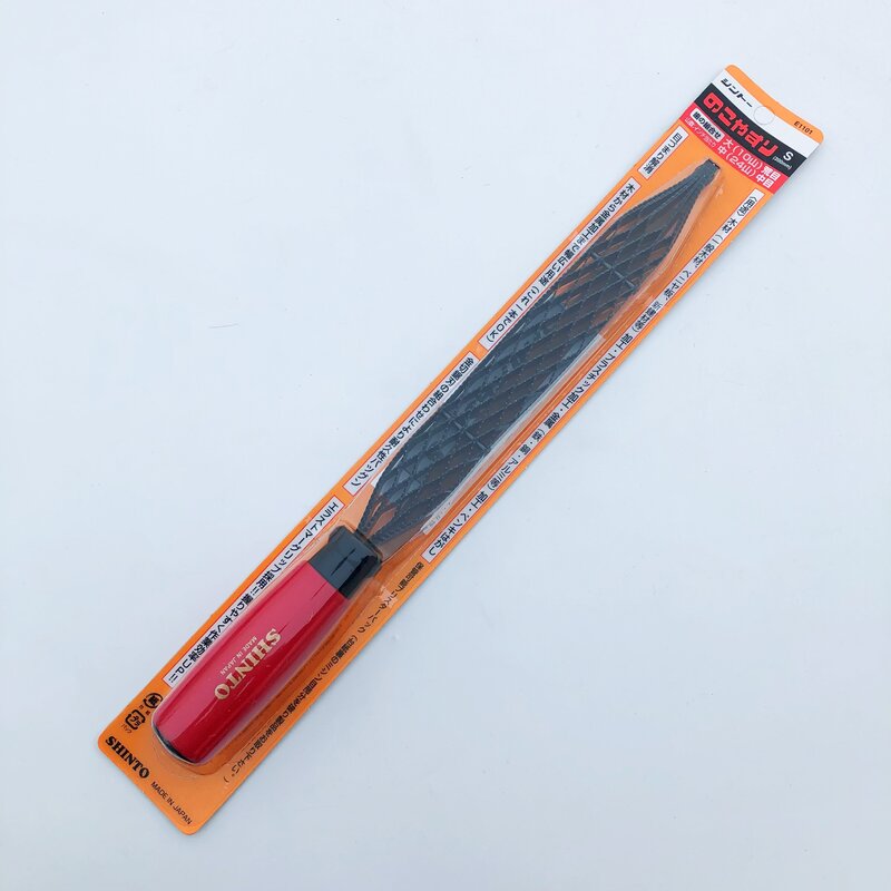 200/250 мм японский шлифовальный рашпиль, прямая фиксированная ручка, сделано в Японии, новая ручка