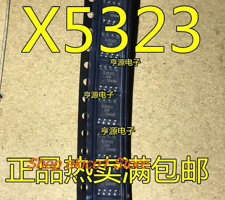 5 pièces Stock d'origine X5323 X5323AN X5323ZAN X5323S8IZ-2.7 SOP8