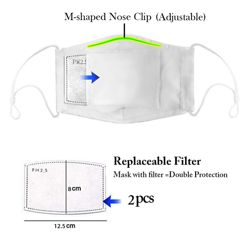 大人用の洗える布製フェイスマスク,再利用可能なマウスカバー,防塵,フラミンゴ,単色,2層,男性と女性用,ファッショナブル
