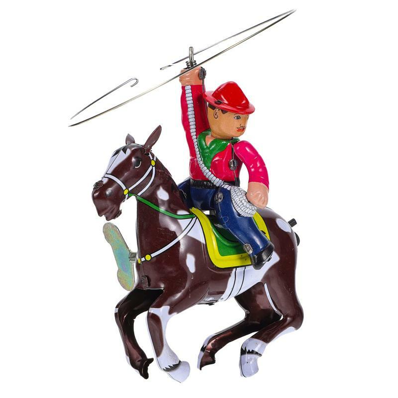 Creative Wind Up Tin Toys Vintage Collectable Horse Toy Figure Novelty Toys For Boys Girls Kids Children Home Decor For Desktop
