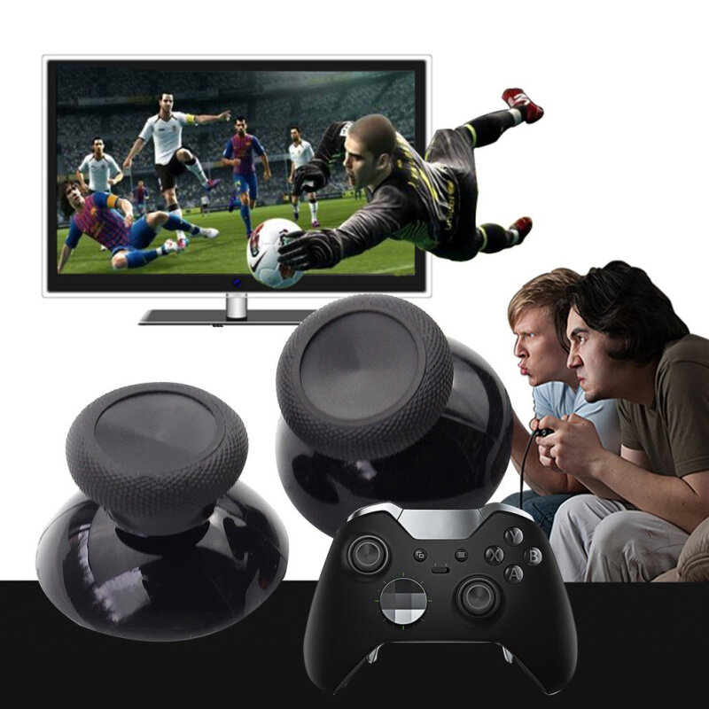 2Pcs 3D Analoge Joystick Vervanging Thumb Stick Grips Cap Cover Knoppen Voor Microsoft Xbox One X S Controller Duimknoppen cover
