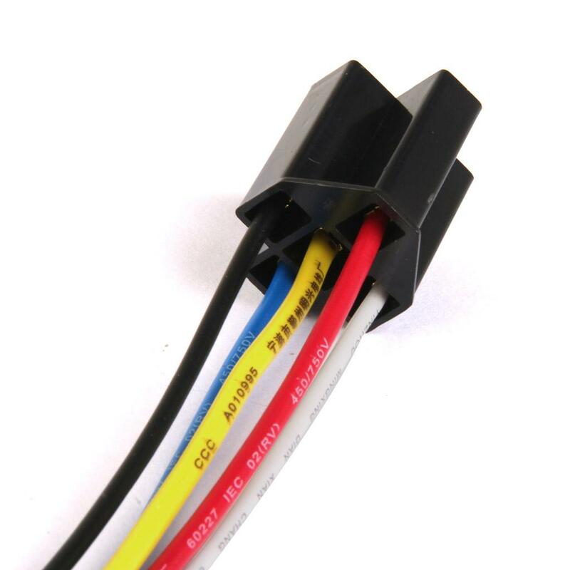 New arrive Car 12V 12 Volt DC 40A AMP Relay Harness Socket 5Pin 5 Wire New High quality wire
