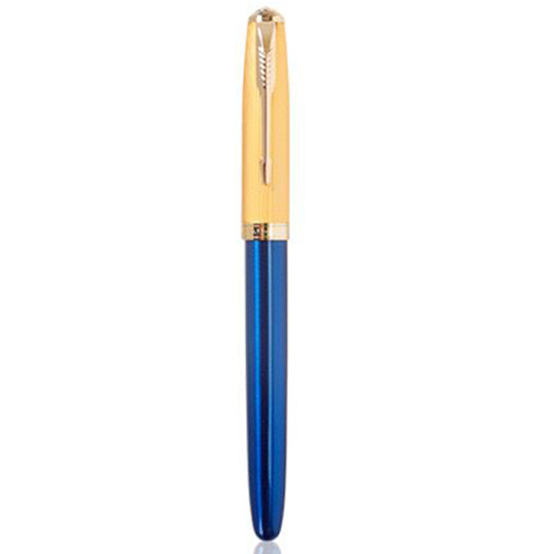 JINHAO 85-pluma estilográfica de acero, madera y plástico de estilo clásico, bolígrafos de tinta de punta de 0,38mm y 0,7mm, material escolar y de oficina, papelería para estudiantes