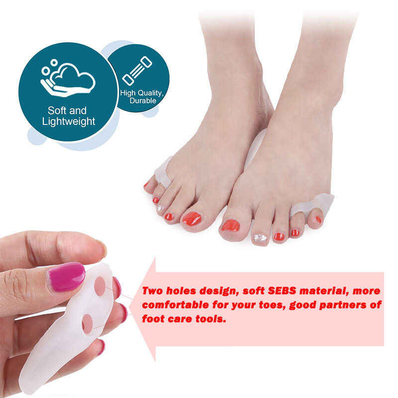 Pexmen 2/4/10 pçs gel alfaiate bunion corrector almofada bunionette toe straightener separador dedo do pé mindinho protetor alívio da dor espaçador