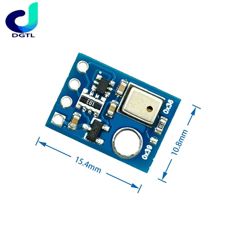 AHT10 modul pengukuran Sensor suhu dan kelembaban Digital, presisi tinggi I2C pengganti komunikasi DHT11 SHT20 AM2302
