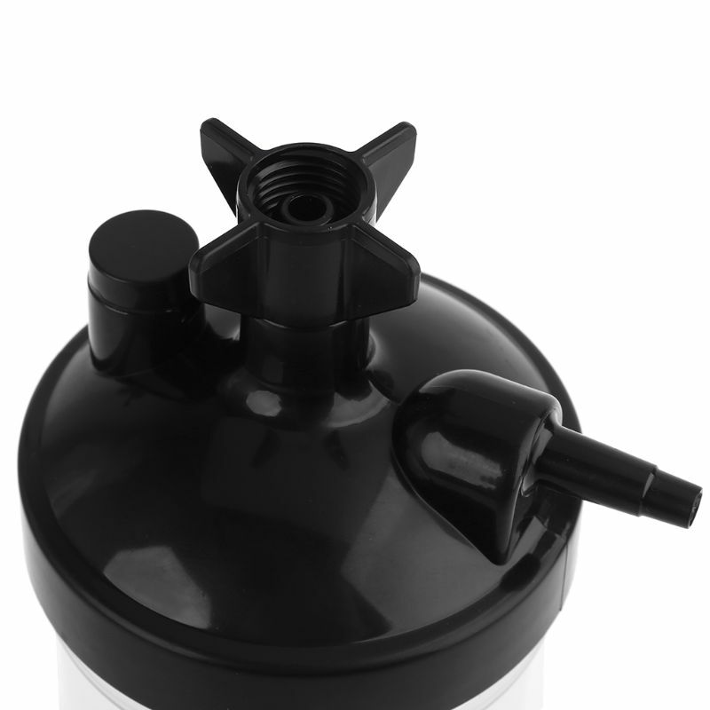 Concentradores oxígeno Humidificador Translúcidos Diseños Botella Humidificador Plástico Reutilizable Hogar para Generadores