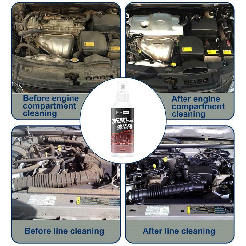 Removedor de carbono do motor à prova d'água para motocicleta, suprimentos de limpeza do carro, desengordurante resistente, limpador multifuncional, seguro