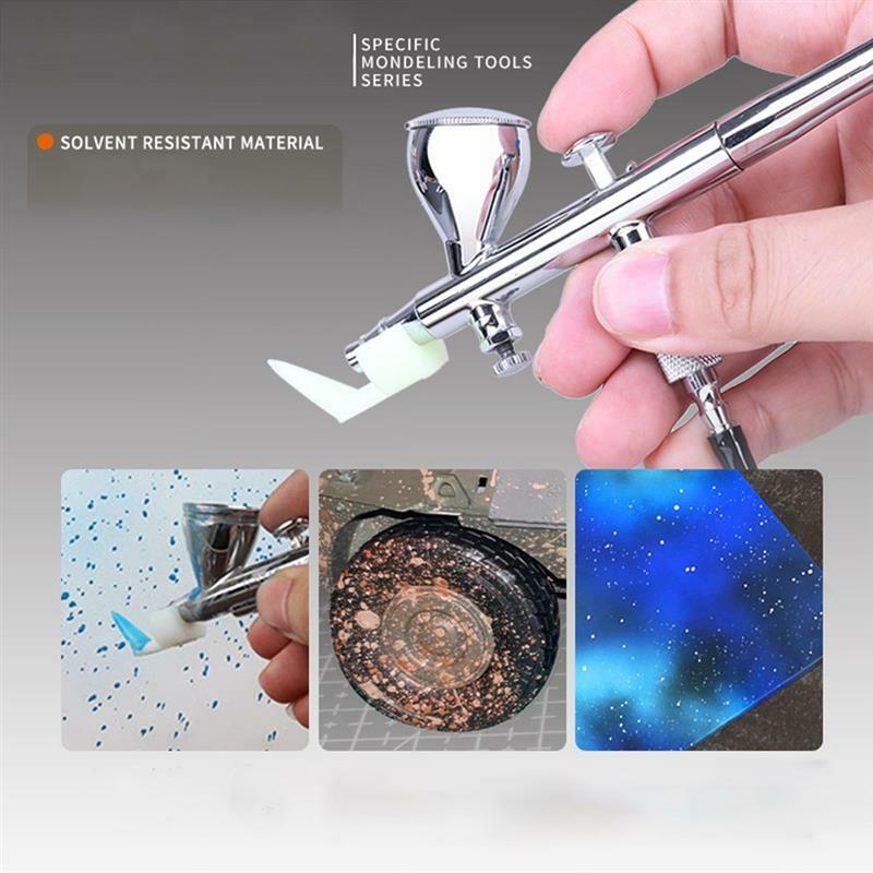 3pcs/Pack S/M/L Air Brush Effect Of The Cap Spraying Effects Creation Tool Set Airbrush Needle Cover Accessories Tool Kits