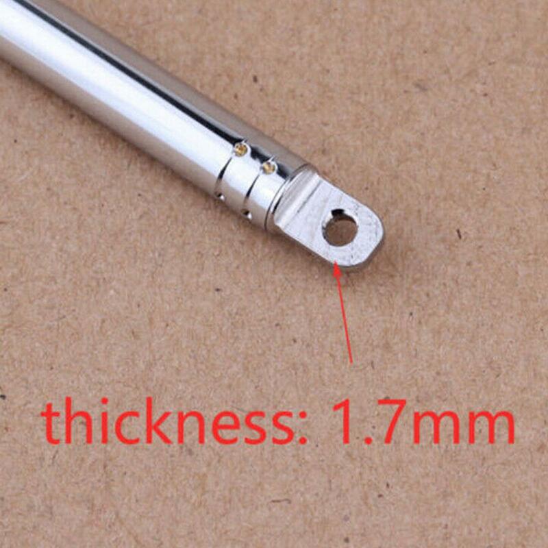 145mm-740mm Milling Flat Antenna Rod Antenna Telescopic Radio Contract 740mm 7123-7 Antenna Antenna 145mm Unfolded Sections Z9D9