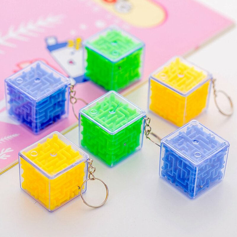 Serie di Puzzle per bambini piccolo labirinto consegna regalo per studenti giocattolo per bambini matematica casuale oltre 3 anni pezzo 0.03kg (0.07lb.)