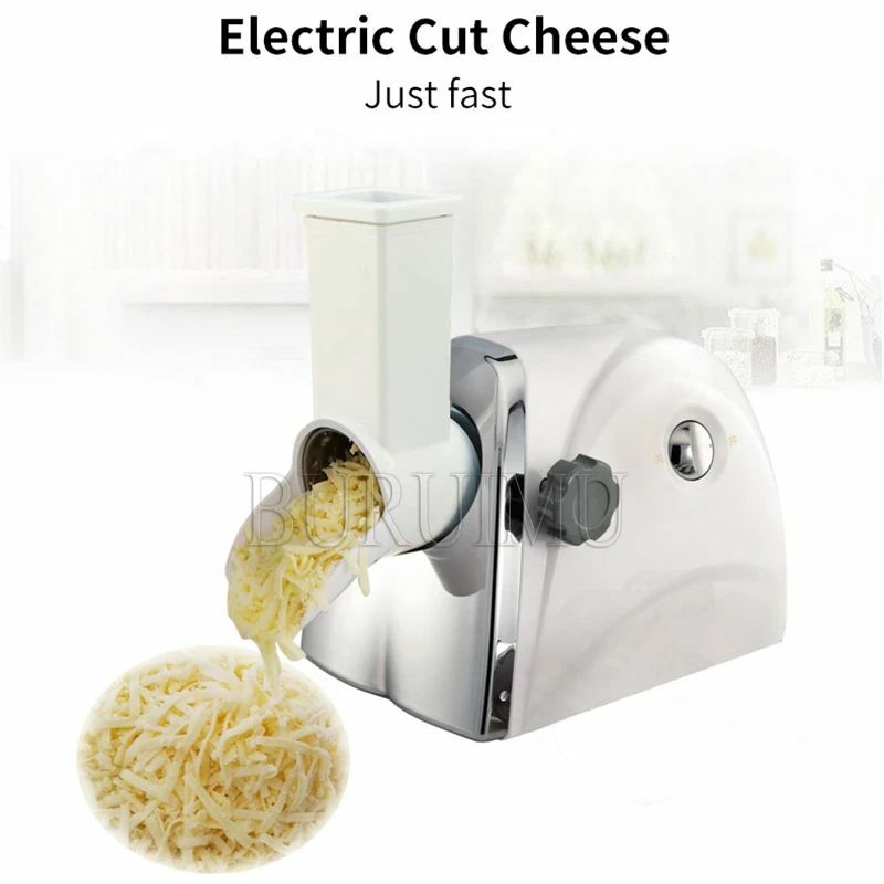 Reklama elektryczna automatyczna rozdrabniacz sera domowy urządzenie do krojenia do sera