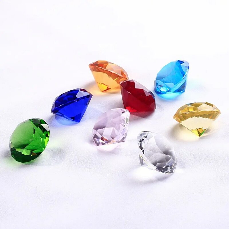 30mm kolorowe z kryształami i diamentami z okazji urodzin dekoracje ślubne materiały imprezowe