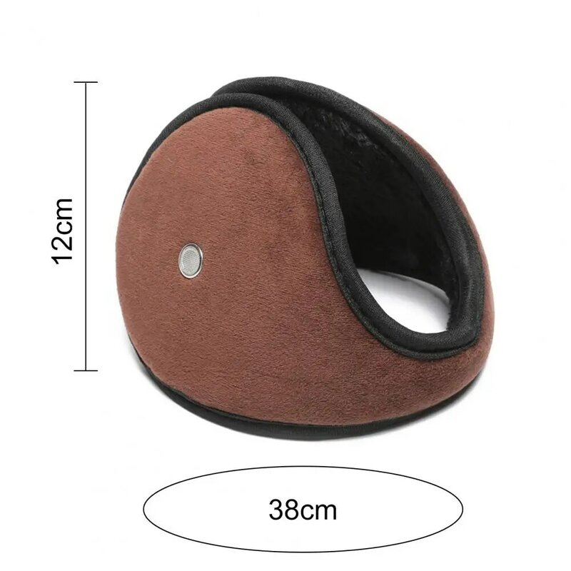 Warm Earmuffs Ultra-thick Windproof Plush Ear Covers for Winter Outdoor Warmth Soft Cozy Earmuffs for Weather Protection