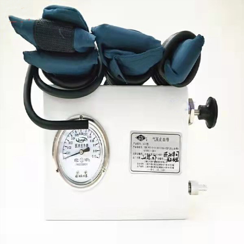 Sabuk Hemostat darurat operasi ortopedi turniket tekanan udara pneumatik tiup Manual untuk lengan anak dewasa dengan Inflator