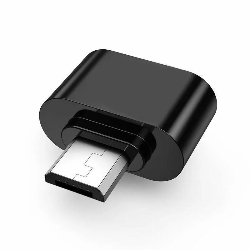 마이크로 수-USB-A 2.0 암 미니 OTG 데이터 커넥터 변환기 케이블 어댑터, 태블릿 PC 안드로이드 휴대폰 플러그용, 1/5 개