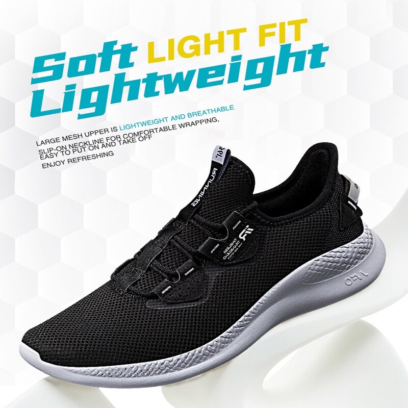 NFO-Zapatillas deportivas para hombre, calzado deportivo con tecnología transpirable, amortiguación de malla, ligeras, de rebote, 361 grados, 672112246