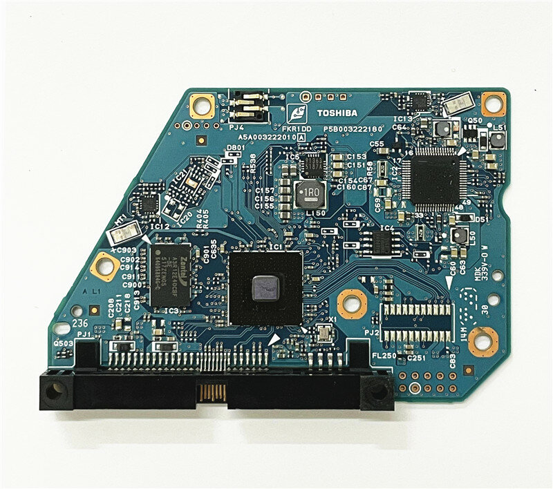 กระดานลอจิกบอร์ด PCB Toshiba HDD: G003222A P5B003222180 FKR1DD A5A00322201