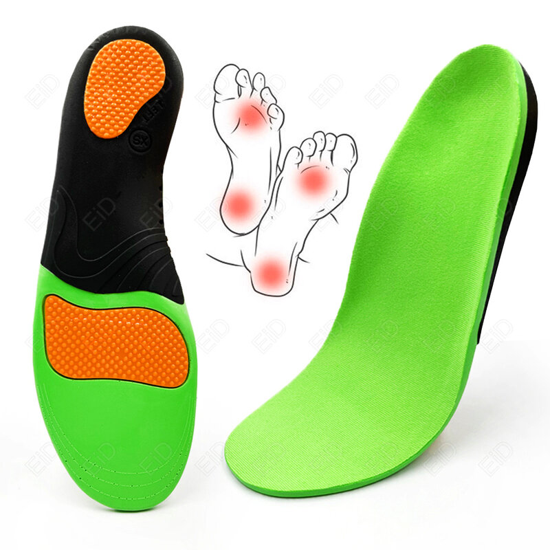 EiD лучшая ортопедическая стелька Арка Поддержка X/O ноги плоская нога медицинская обувь стелька стельки для обуви вставки ортопедические стельки