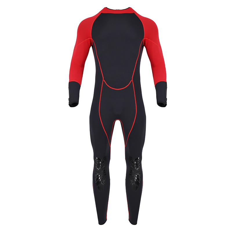 Traje de neopreno con cremallera trasera para hombre, traje de neopreno de 3mm, personalizado, para surf, natación, alta calidad