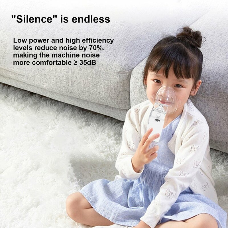 Steaming Rinse Wash Nose Throat Massager Mini Portable Face Care Handheld Child Adult Household Care