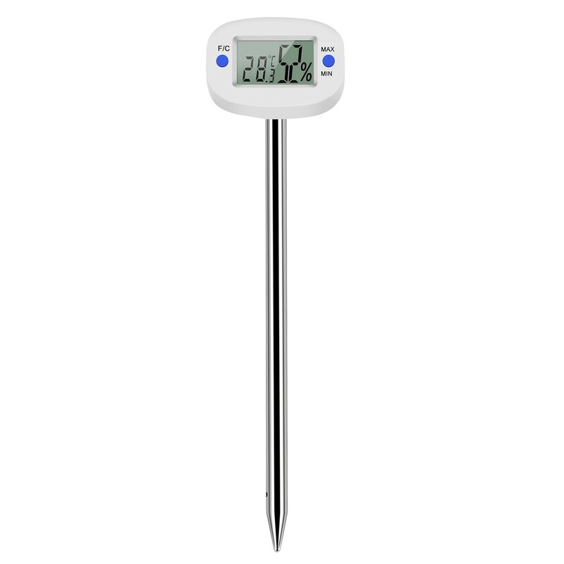 Ta290 Digitale Bodem Hygrometer Vochtmeter Temperatuur Vochtigheid Tester Met Sonde Voor Tuinieren Landbouw