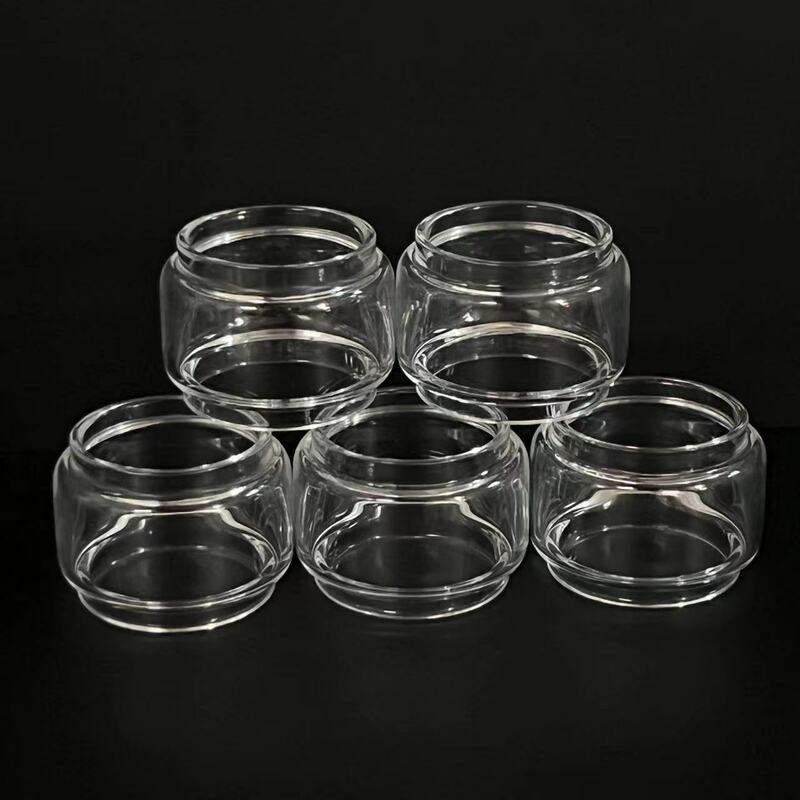 Mini bombilla de repuesto de piezas, vasos de cristal de burbujas para conejo muerto V3 V2 V1, tubo de vidrio gordo transparente, 5 uds.