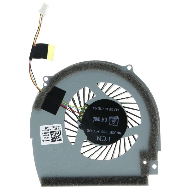 NEW CPU&GPU Cooling Fan For Dell Inspiron 15 7566 7567 0NWW0W 0147DX 4 PIN DC 5V
