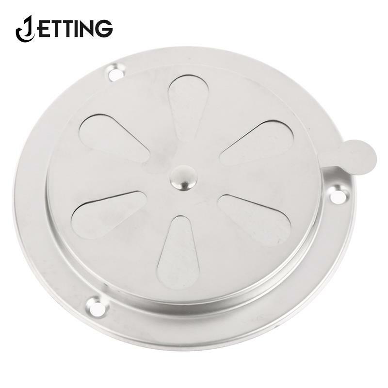 1pcs 5mm Adjustable Air Vent Grille Round Ducting Ventilation Grilles Cover BBQ Grill Smoker Exhaust Vent Stove