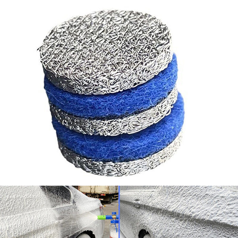 Untuk tekanan pembersih Filter penyaring Net: 5-lapisan Biru Perak untuk tangki PA busa mesin Foam Lance Mesh Filter