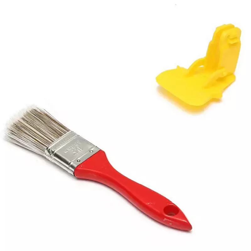 Profissional Edger Paint Brush Tool, multifuncional para casa, parede, quarto Detalhe rolo escova, limpa Edger, 1 conjunto