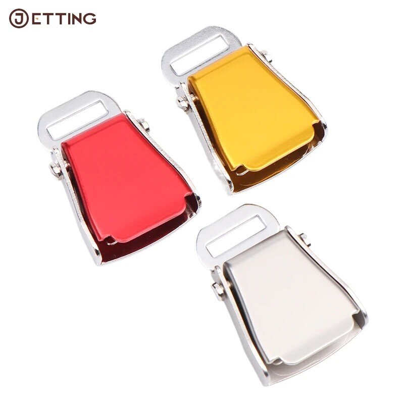 1PC Metal Luggage DIY Accessories 1.4CM SLOT Detachable Mini Airplane Safety Seat Belt Buckle Keychain Small Plane Buckle