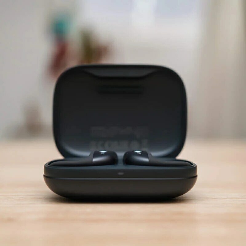 Asli 1 lebih cocok Earbuds terbuka S50 headphone nirkabel telinga terbuka Bluetooth 5.3 dengan 4 mikrofon untuk olahraga earphone IPX7