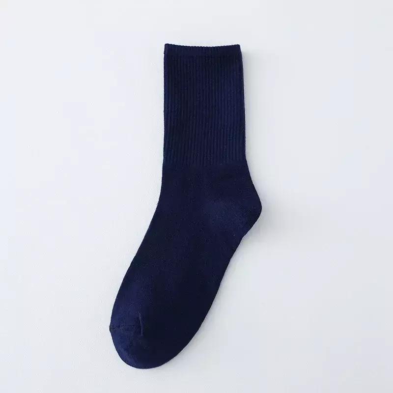 Socks cotton cotton cotton middle socks in spring and summer thin sweat absorption, breathable, deodorant, sock